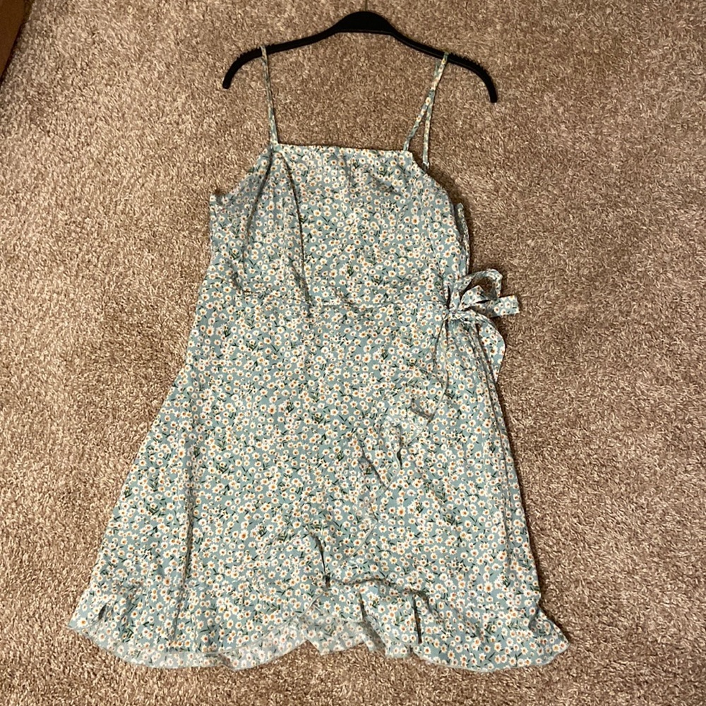 Floral mini dress